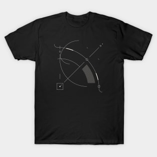 Geometric Exploration 29 - Bow & Arrow T-Shirt